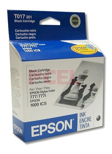 Original Tinta Epson T017201 Styluscolor 777 1000 Caracas