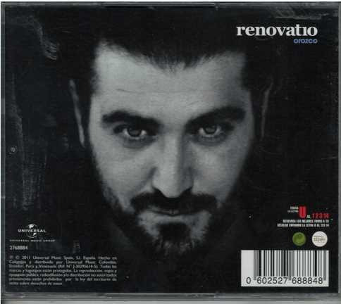 Cd - Orozco / Renovatio - Original Y Sellado