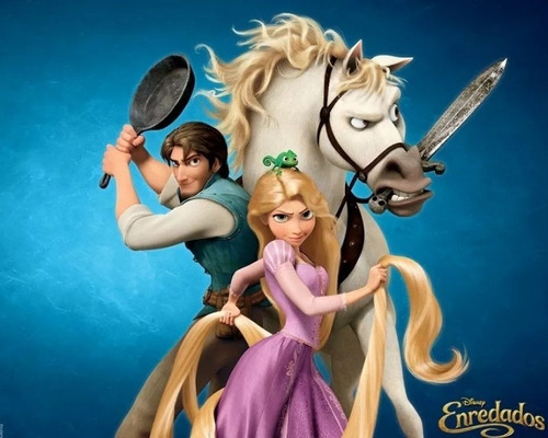 Kit Imprimible De Enredados Rapunzel Fiesta 3x1