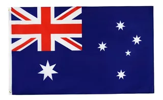 Bandera De Australia De Poliéster Medida De 90 X 150 Cm