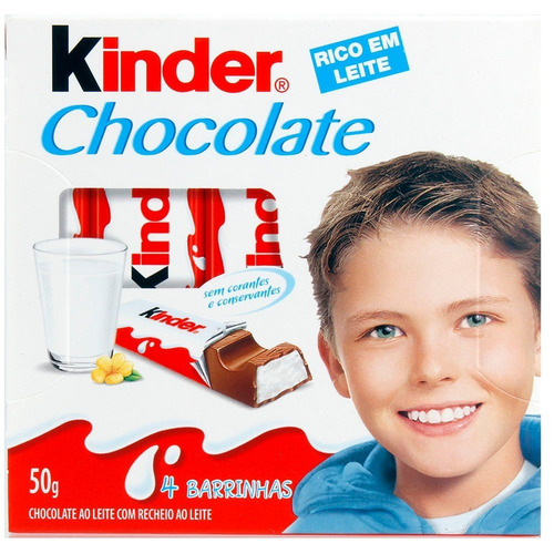 Chocolate Ao Leite Kinder 50g