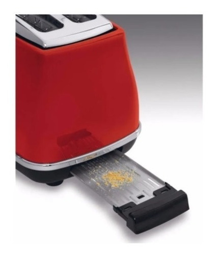 Tostadora Delonghi Icona Roja Cto2003r Para 2 Panes