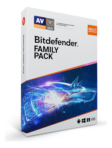 Antivirus Bitdefender Family Pack | 15 Dispositivos 2 Años