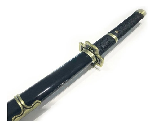 Imagem 3 de 7 de Espada Katana Anime One Piece Zoro Meitou Shusui Cosplay Aço