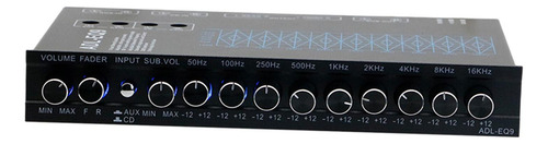 Equalizador De 9 Bandas 9 Bandas De Equalização Eq 12v Dc