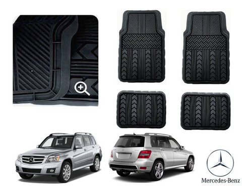 Kit Tapetes 4 Piezas Mercedes Benz Glk300 2010 Race Track