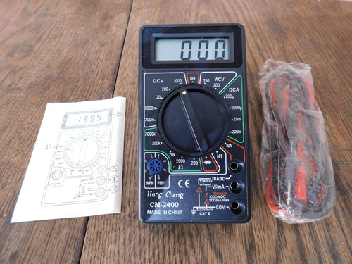 2 Multimetros Tester Digitales (Usado)