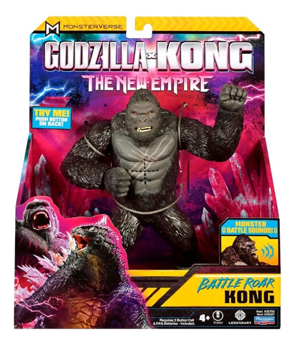 Battle Roar Kong Godzilla X Kong The New Empire Monsterverse