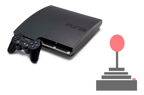 Imagen 2 de 3 de Sony Playstation 3+joystick+3juegos Fisicos Orig. Gtia 1 Año