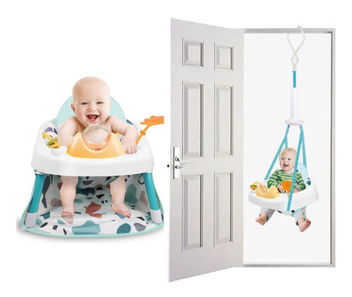 Secure Columpio De Baby Swing Músicasiento Bebe Door Jumper 