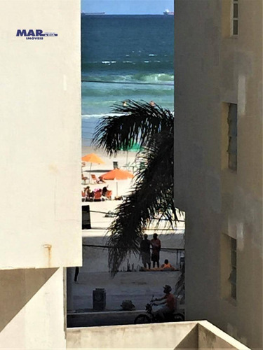 Imagem 3 de 9 de Apartamento À Venda Na Praia Das Pitangueiras Em Guarujá - Quadra Mar - 2 Dormitórios - 1 Vaga De Garagem - Lazer - Ap11160