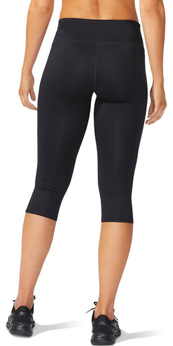 Leggins Asics Silver Capri Tight Performance Black Mujer