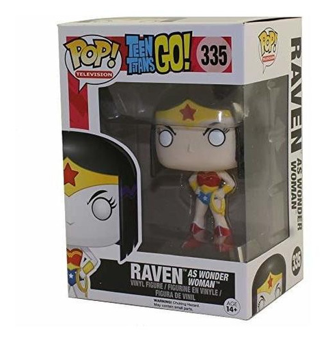 Funko-los Cómics Teen Titans Go. -raven Como La Mujer Maravi