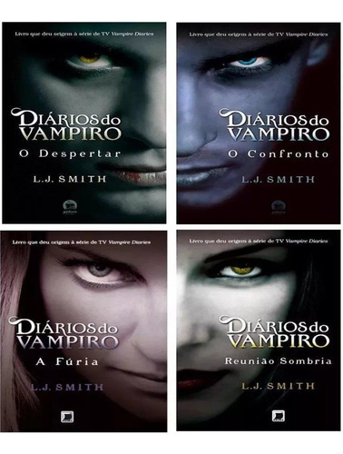 Kit 4 Livros - Coleção Diários Do Vampiro