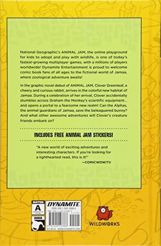 Animal Jam: Welcome To Jamaa, De Ruiz, Fernando., Vol. 1. Editorial Dynamite Entertainment, Tapa Dura En Inglés