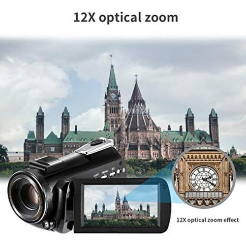 Ordro Cámara De Vídeo 4k Videocámara De Transmisión En Vivo