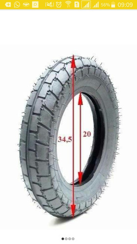 Pneu Para Cadeira De Rodas Aro 12 E 13 Freedom Ortobras, Etc