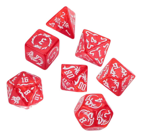 Juego De Dados De 7 Piezas, Juego De Dados, Suministros Para