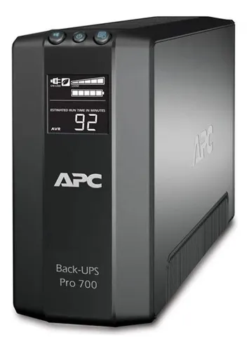 Ups Apc Back-ups Pro Br700g 700va Interactiva 6 Puertos Negro
