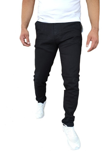Imagen 3 de 3 de Pantalon Skinny De Gabardina Strech John Silver Para Hombre