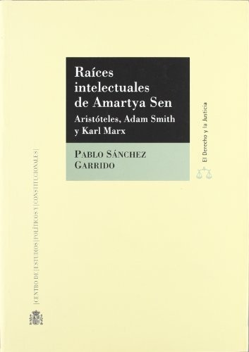 Libro Raices Intelectuales De Amartya Sen  De Sanchez Garrid