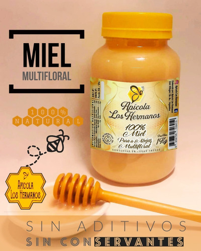 Miel Pura 100 % Natural 15 Kg