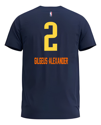 Playera Shai Gilgeous-alexander #2 Oklahoma City Thunder
