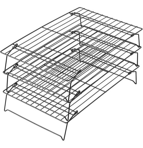 Imagen 3 de 10 de Rejilla Para Enfriamiento, 3 Niveles, 40 X 25 Cm Wilton