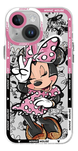 Funda Mickey Minnie Mouse Para iPhone 8 12 13 11 15