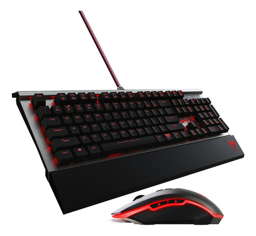 Combo Gamer Patriot Teclado Mecanico Viper + Mouse 7 Botones