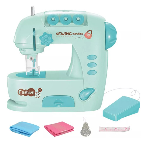 Mini Máquina De Coser Toy True Sewing Para Niños