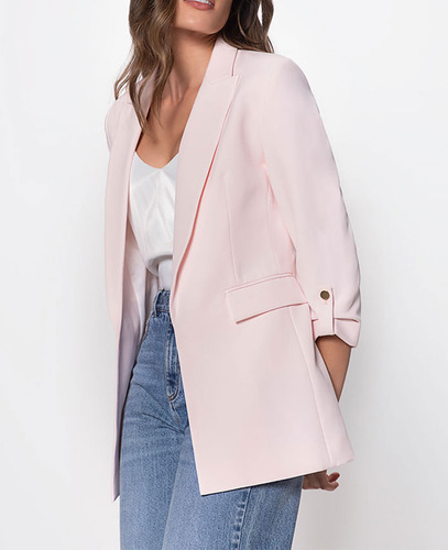 Chaqueta Studio F S301875 Rosa Pastel