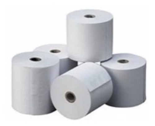Caja X 50u Rollo De Papel Térmico Tickets 80 Mm X 50mts 48gr