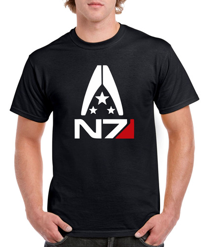 Playera - Mass Effect N7 Adulto Unisex - V2