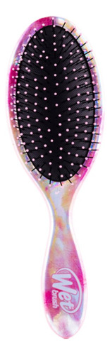 Escovas para cabelo plana Wet Brush Detangler Aquarela 120mm de diâmetro - blush