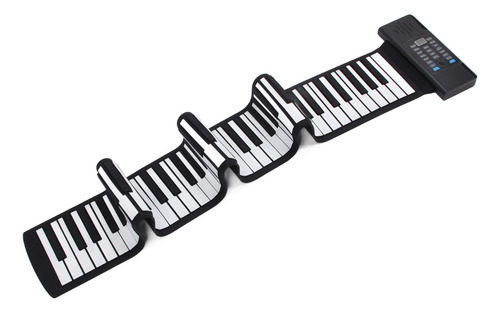 Piano Up Enrollable A Mano De 88 Teclas, Ritmos Recargables