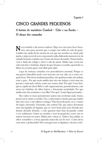 O segredo de Ahk-Manethon, de Soveral, Helio do. Editorial Avec Editora e Comércio de Livros Ltda., capa mole em português, 2018