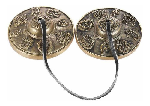 Imagen 1 de 3 de Tingsha De Bronce