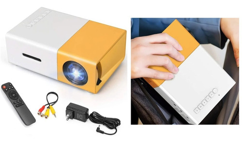 Mini Proyector Led Portatil Hdmi Vga Usb Sd Rca Parlante