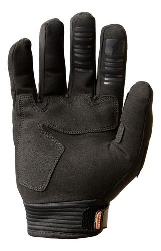 Guantes Moto Mac Atomic Touch Neoprene Frio Invierno Color Negro Talle Xl
