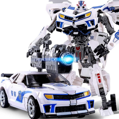 Figura Bumblebee 20 Cm White Edition Los Transformes Autobot