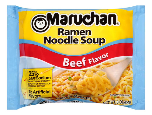 Sopa De Fideos Ramen Instantánea Sabor Pollo 85 G