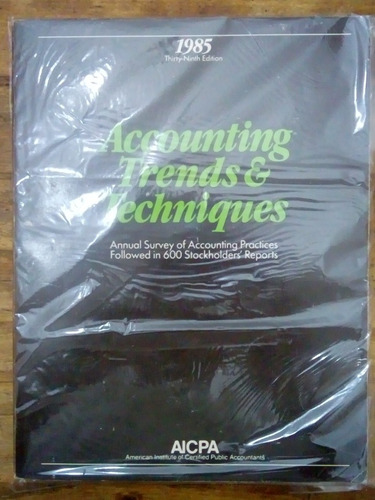 Libro Accounting Trends & Techniques 1985 (6)