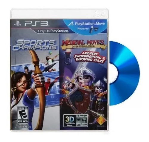 Kit Move Ps3 - Cámara + Control Move + Juego + Mp Sb (Reacondicionado)