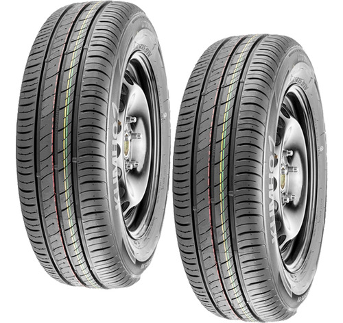 Paquete De 2 Llantas 165/65r14 Kumho Ecowing Kh27 79t