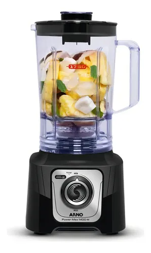 Liquidificador Arno Powermax 1400w Comfort Control Ln65 220v Cor Preto