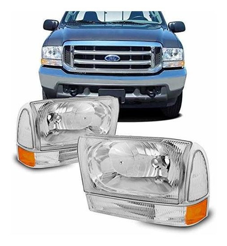 Faros De Repuesto Para Ford Excursion F250 F350 F450 F550 Su