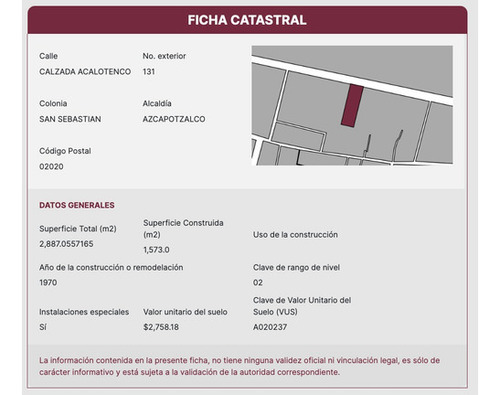 Terreno En Venta, Recuperación Bancaria, Col. San Sebastian, Azcapotzalco, Ciudad De Mexico. Laab2