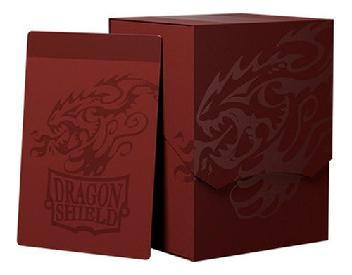 Dragon Shield Deck Box Shell Rojo Liso