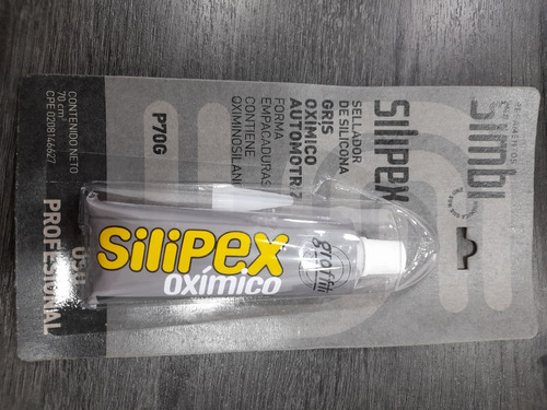 Silicon Silipex Gris Oxímico De 70 Cm3 Simbi